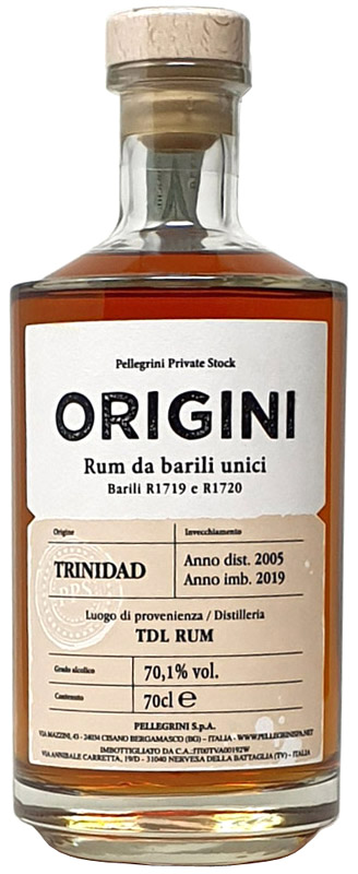 ORIGINI RUM TRINIDAD - TDL