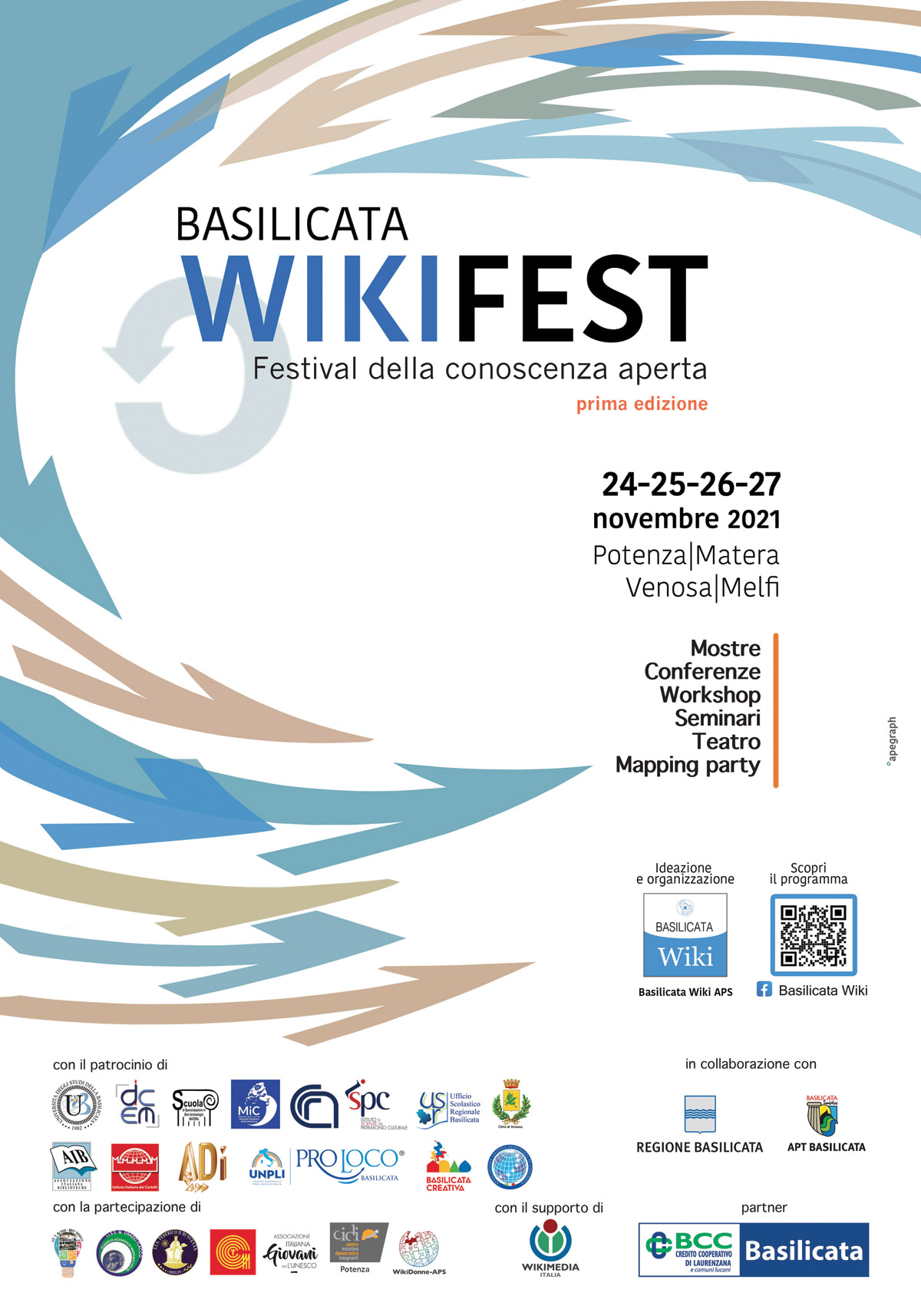 BASILICATA WIKI FEST 2021 - Festival della conoscenza aperta. Prima edizione
