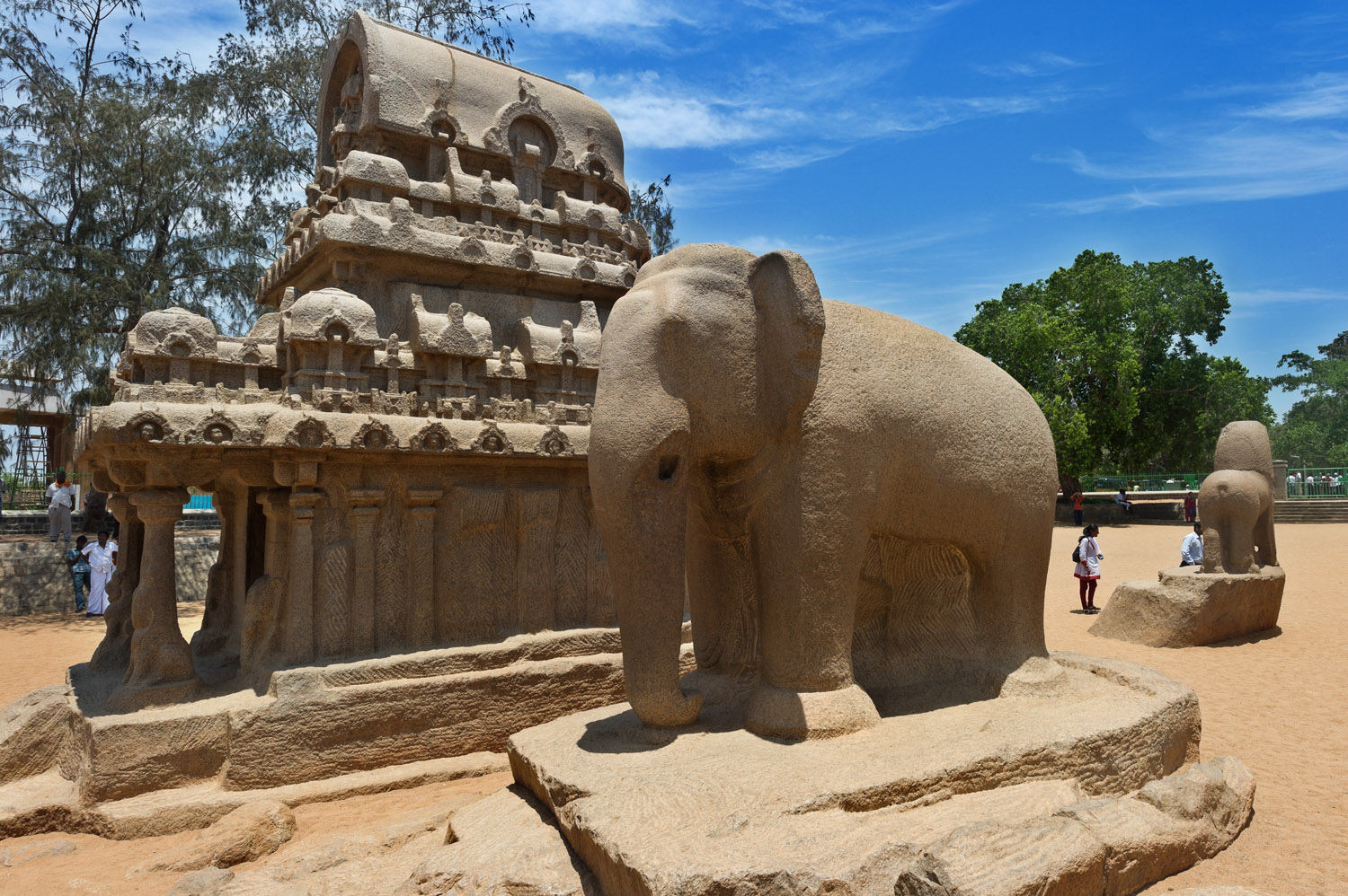 Pach Rathas, Mamallapuram, Tamil Nadu