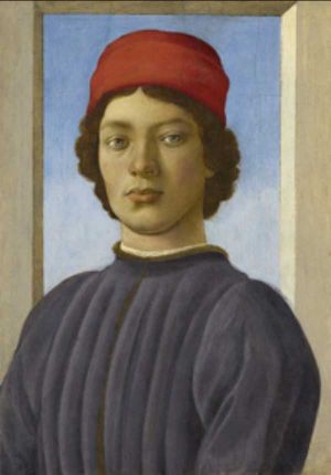Filippino Lippi, ritratto di giovane. 1485 c.