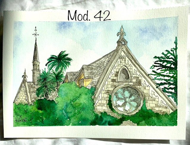 MyArt - Watercolors prints - 15x21 / 23 cm - color - "Glimpses" series - (mod. 26 / 32-42 / 46)