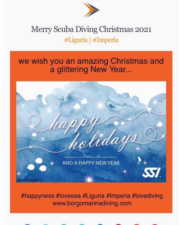 Merry Scuba Diving Christmas 2021