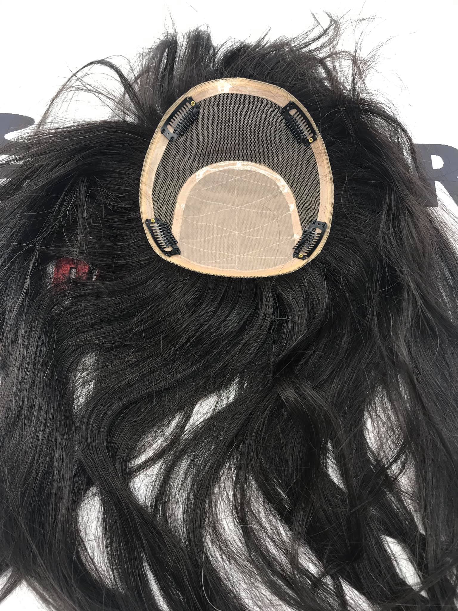 Topper capelli veri  vergini remy non trattati 100% extension infoltitore donna
