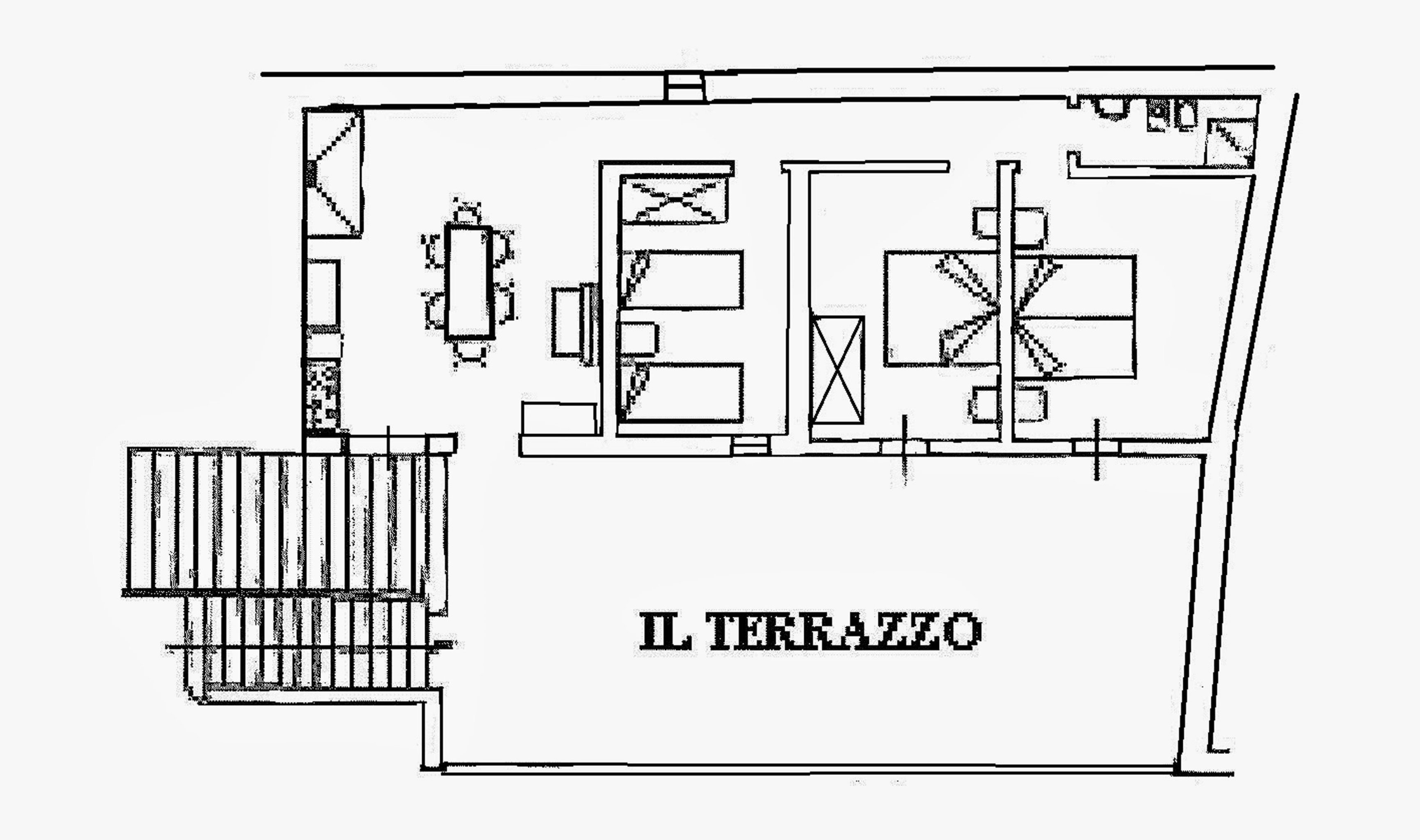 Planimetria appartamento Terrazzo