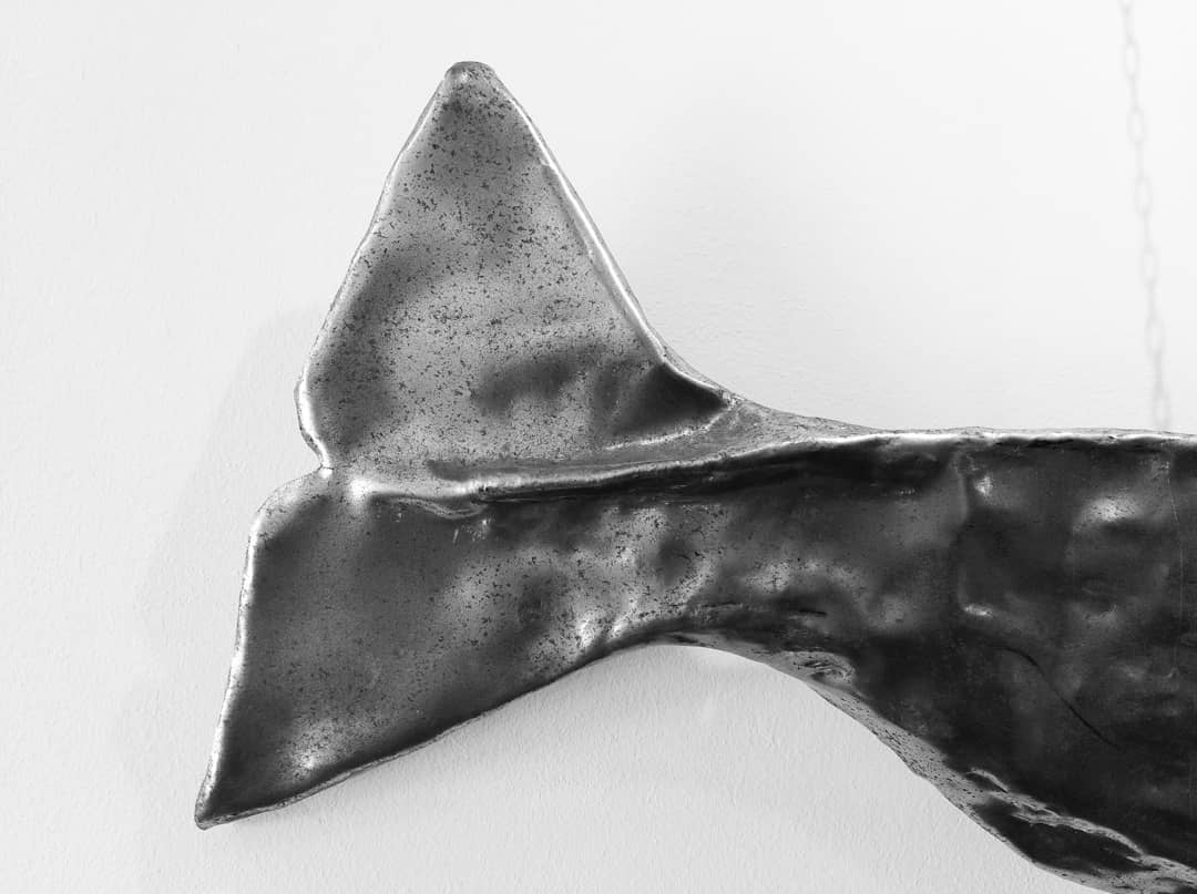 Coda del Capodoglio di ferro - tail of the Iron Sperm whale