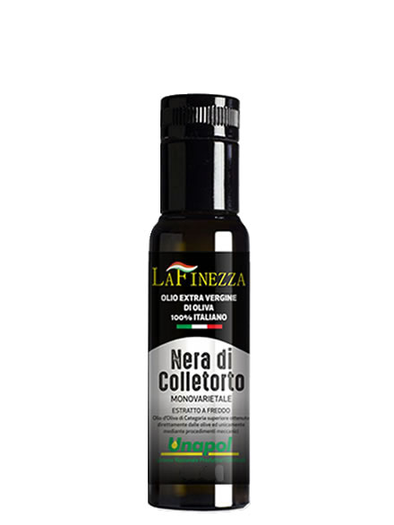 Monovarietale NERA DI COLLETORTO - Olio extra vergine di oliva (conf. da 750ml)