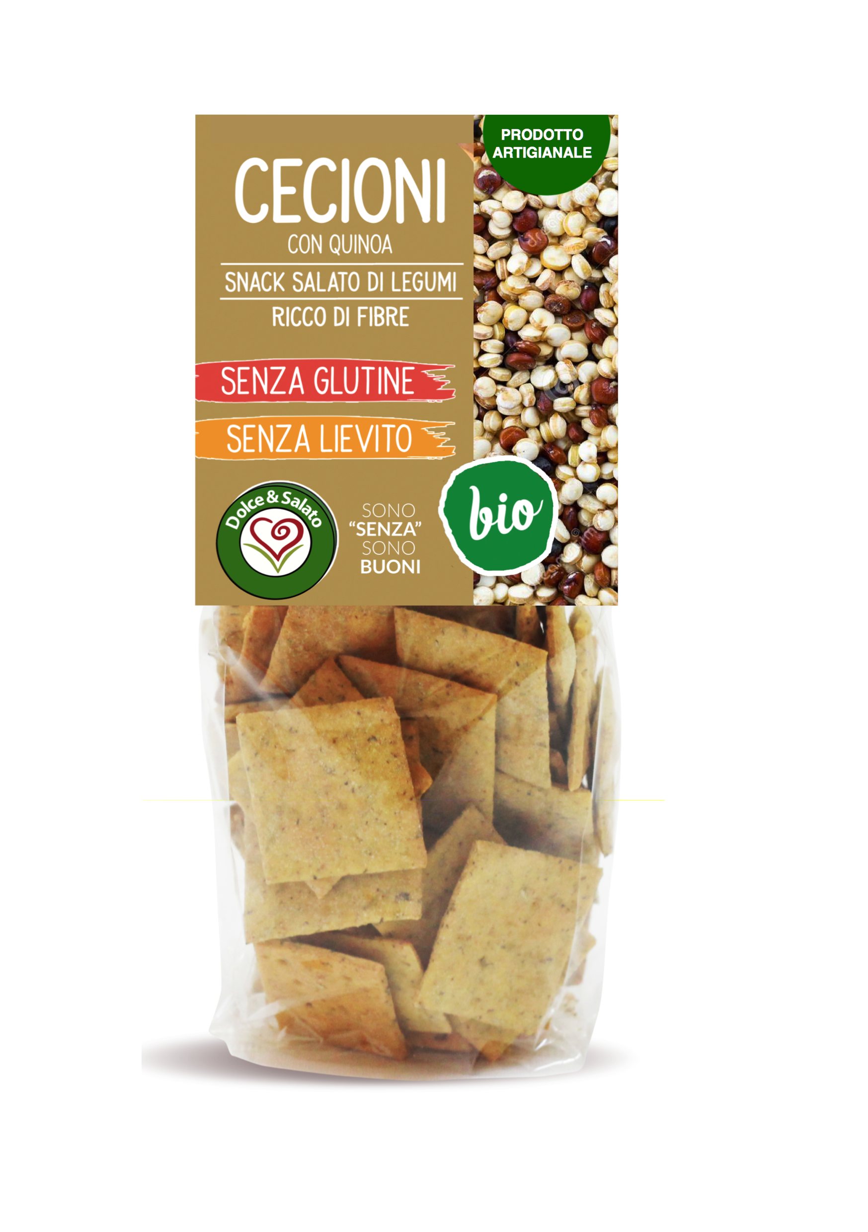 Cecioni con quinoa tricolore bio