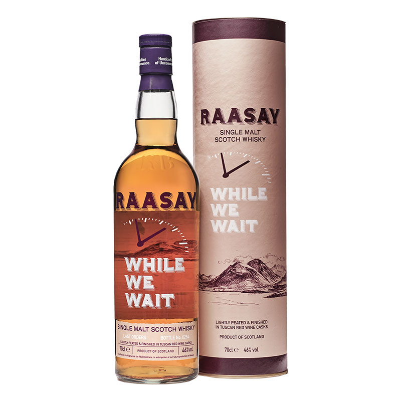 Raasay Distillers While We Wait – 2018 Release 46%