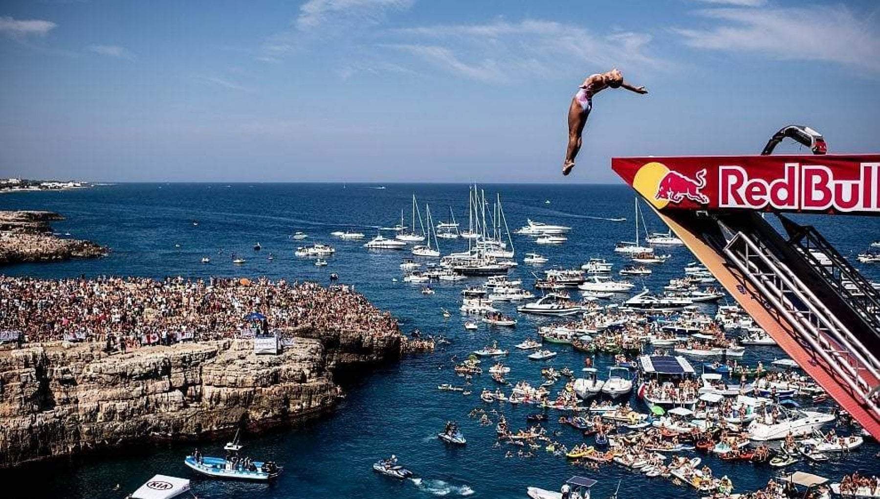 Red Bull Cliff Diving a Polignano a Mare