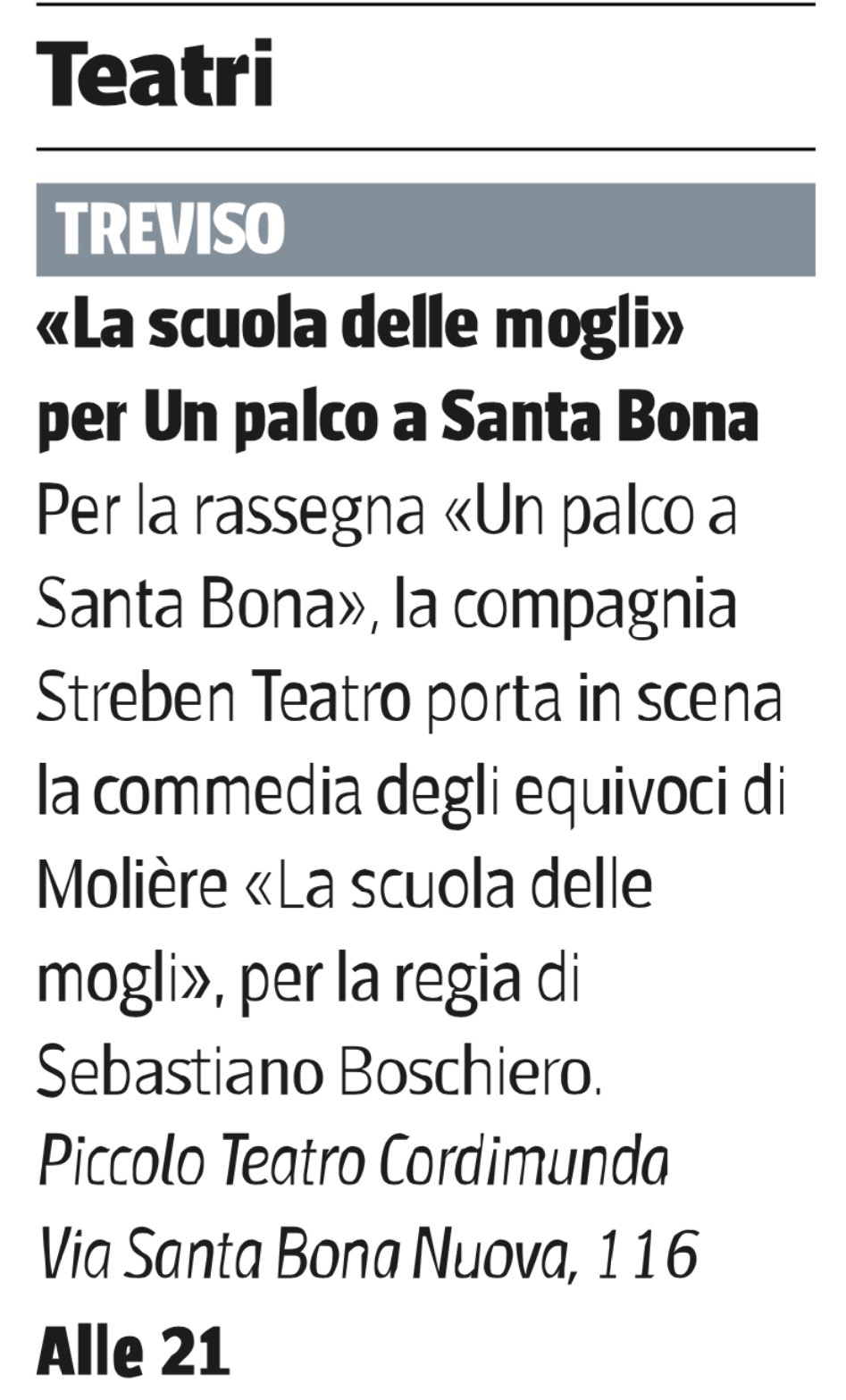 Corriere del Veneto 16/11/2019