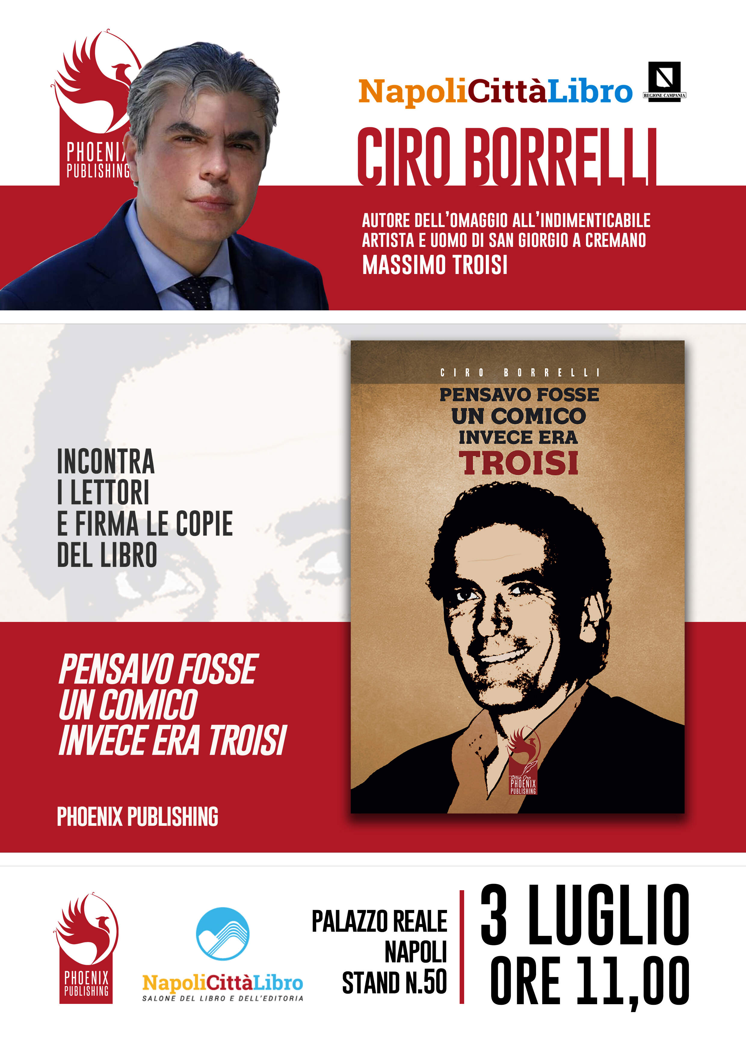 Ciro Borrelli, Napoli Città Libro 2021