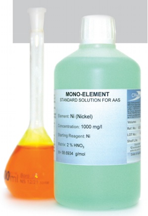 A005.W.L1  Single-Element Standards for AAS Boron B  in H2O 1000 mg/l, 100 ml