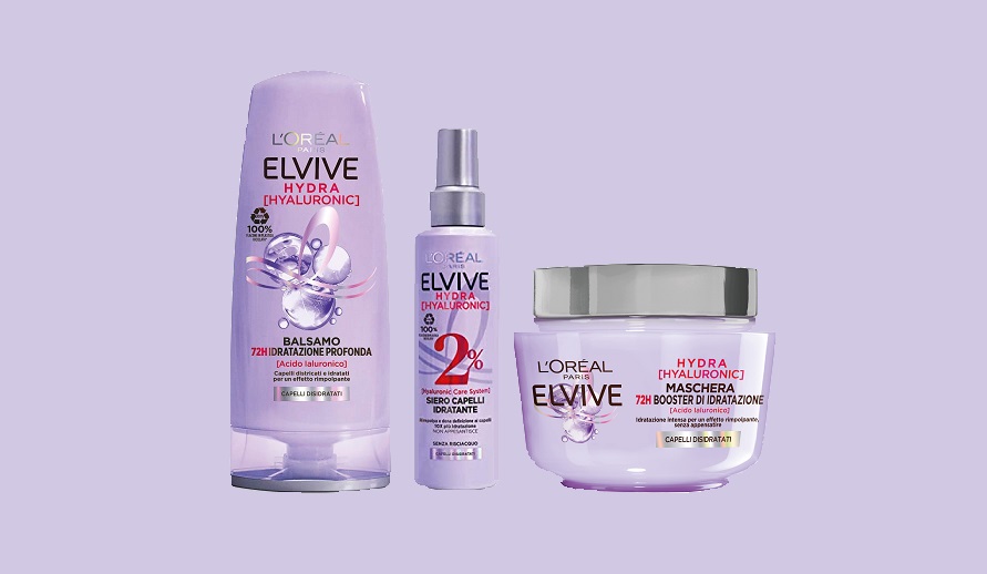 Elvive Hydra Hyaluronic - Maschera 72H Booster Di Idratazione