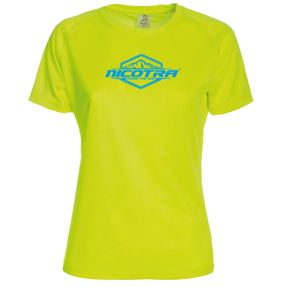 Running T-Shirt Fluo Woman