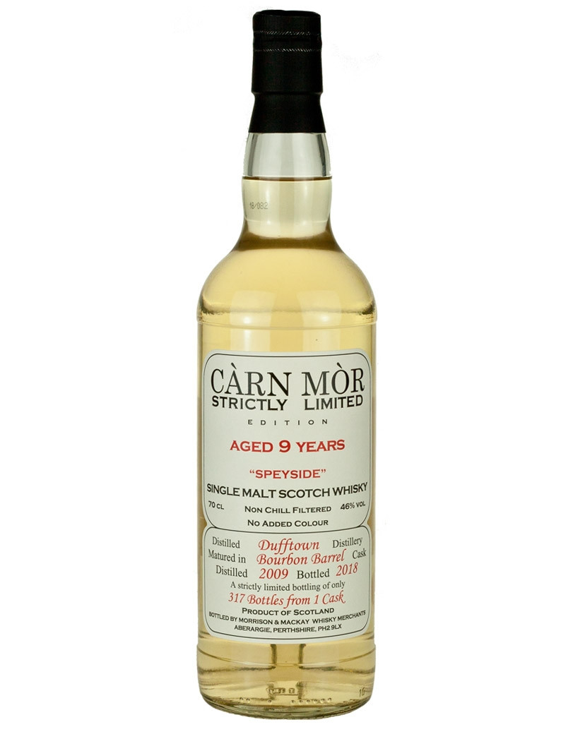Morrison & MacKay DUFFTOWN 9 YEAR OLD 2009 STRICTLY LIMITED