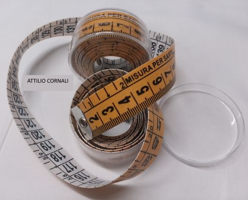 Centimetro da sartoria in confezione plastica