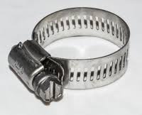 1400-0563  Hose clamp, 0.625, 1.5 diameter, 0.56 wide, stainless steel (SST), 1 pk
