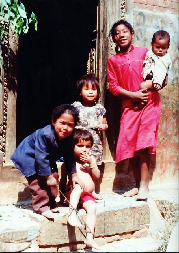 Dal mio viaggio in Nepal - i bambini di Katmandu