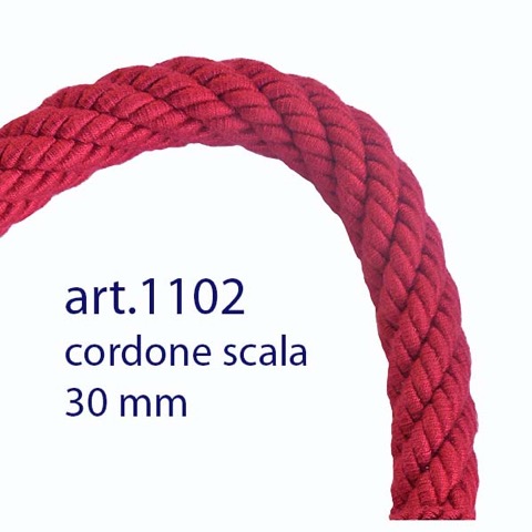 Cordone scala h 30 mm circa art 1102 18,00 € Cordone scala 1 mt