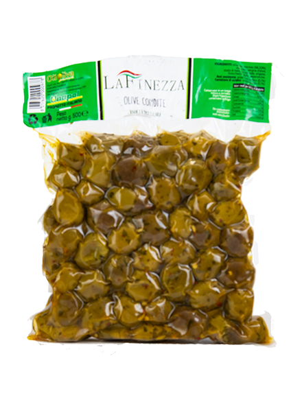 Olive "Nocellara del Belice" Condite (confezione da 500 gr)