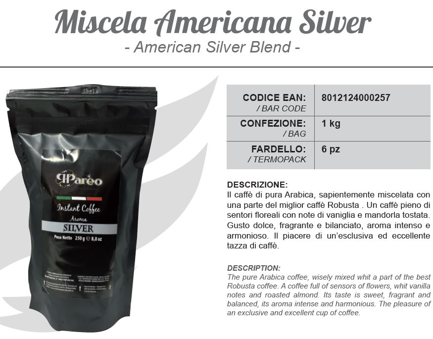 Caffè Horeca - Miscela Americana Silver 1kg