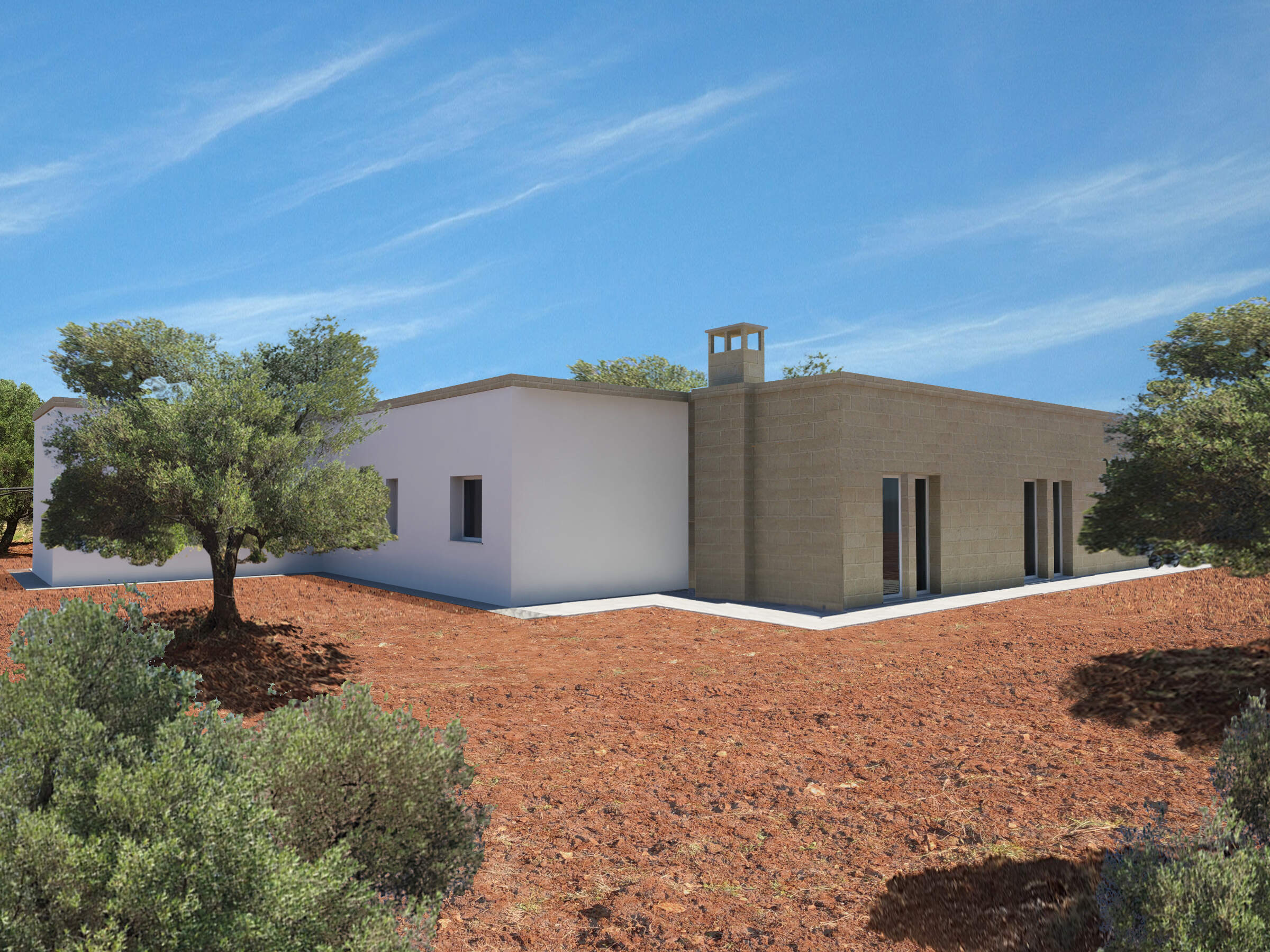 Nuova costruzione villa con piscina Carovigno Puglia