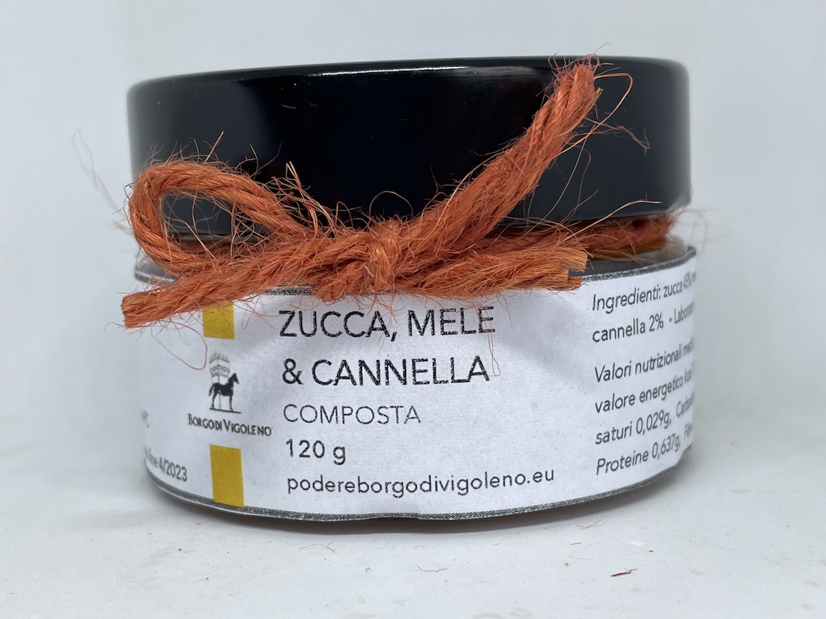 00CG5A - Composta Zucca, Mele & Cannella 120g