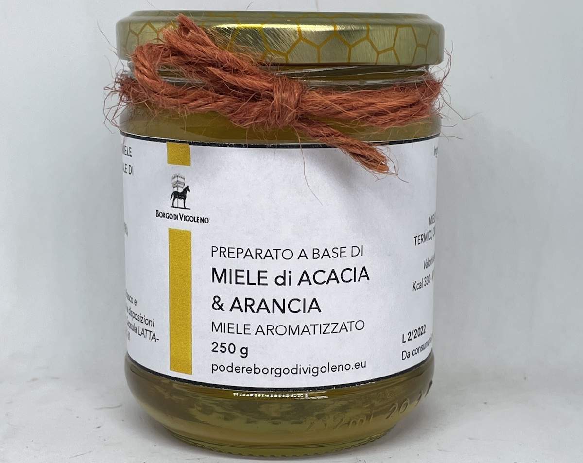 0014 - Miele di Acacia & Arancia 250g