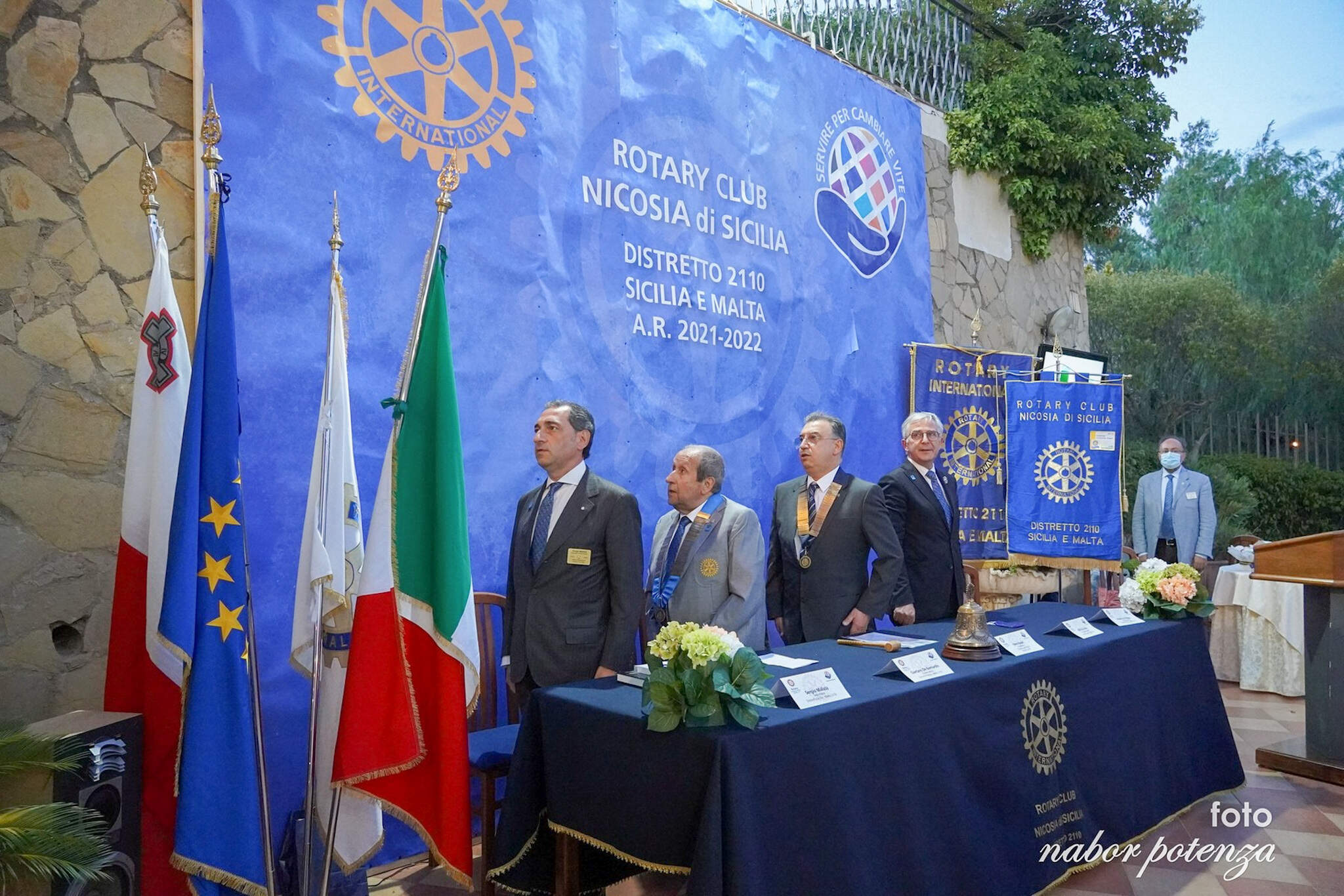 Visita del Governatore del Distretto 2021, Gaetano De Bernardis al Club di Nicosia dI Sicilia