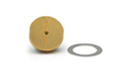 5188-5367  GC inlet seal, gold plated, with washer,  1 pk