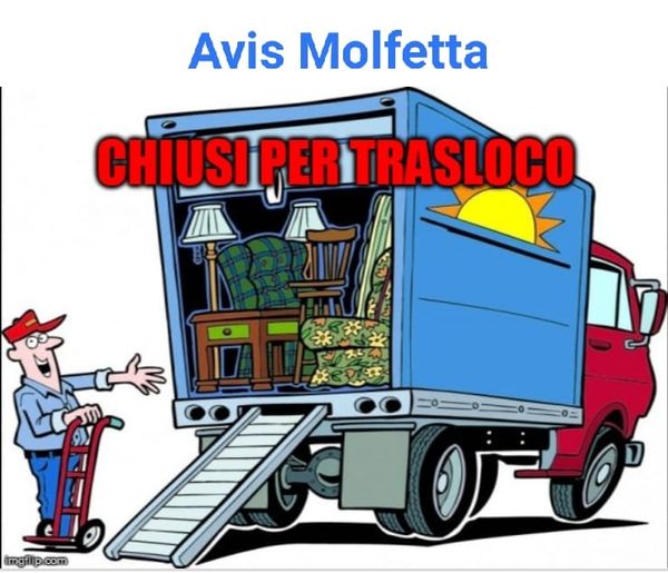 AVIS Molfetta trasloca nella nuova sede di piazza V. Emanuele (1° piano ex sede Polizia Municipale)