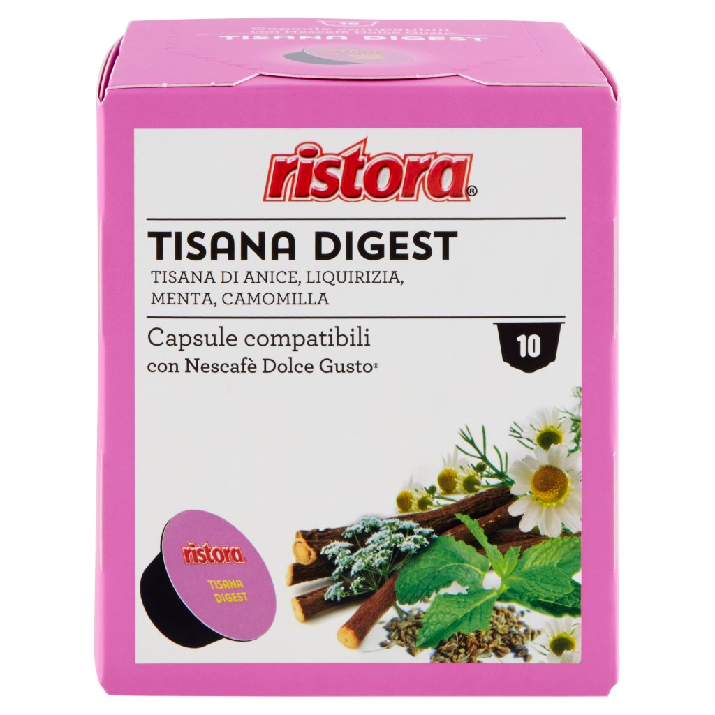 50 Capsule Dolce Gusto Tisana Digestiva