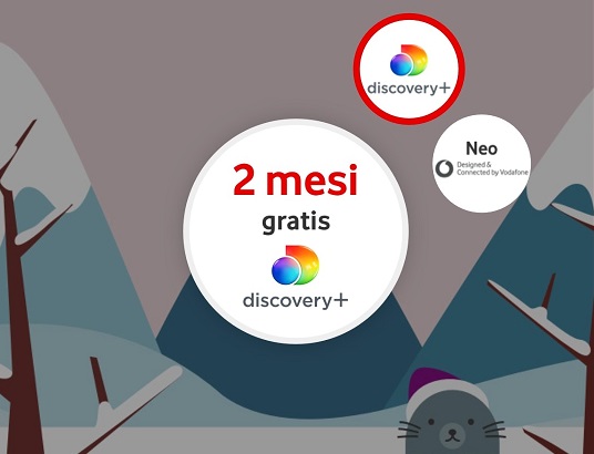 Happy Friday Vodafone Discovery+ Gratis