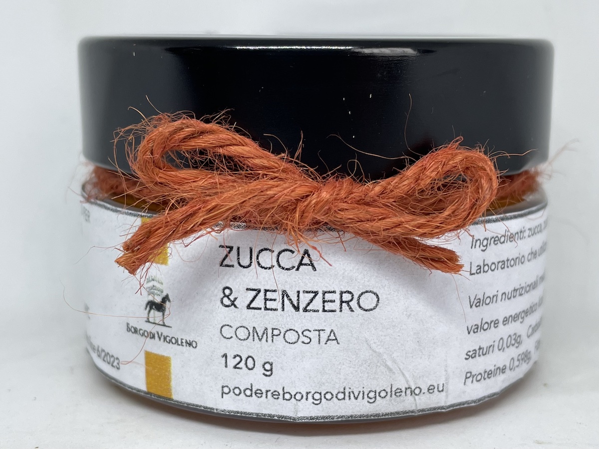 00CG1 - Composta Zucca & Zenzero 120g