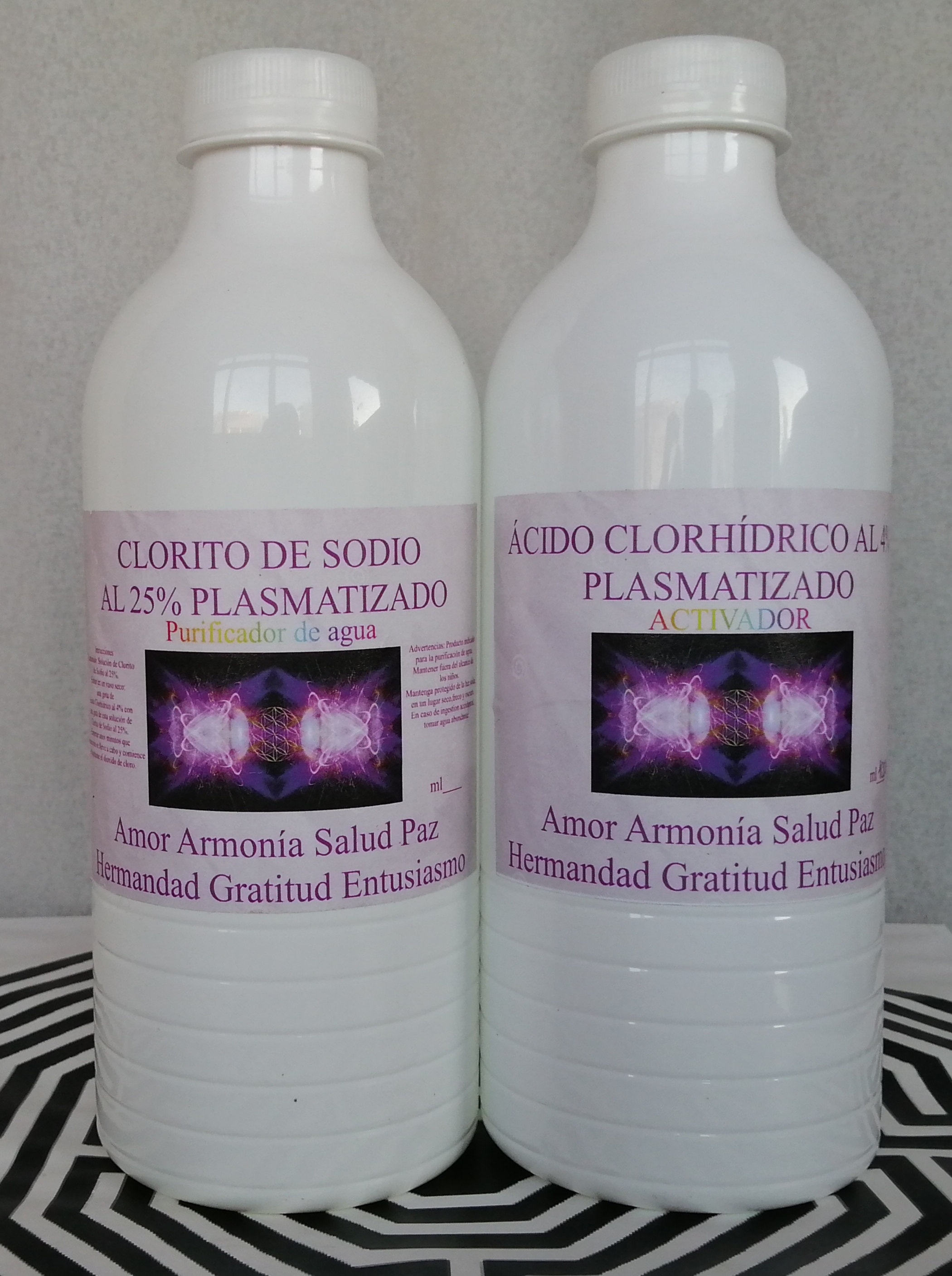 Set Di Cd Mms Classic Clorito Di Sodio 25 Acido Cloridrico 4 1000 Ml