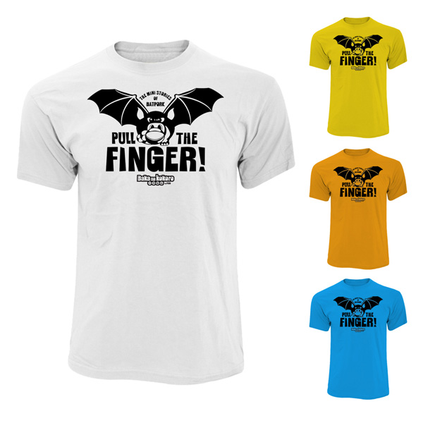 T-shirt Batpork "Pull the finger"