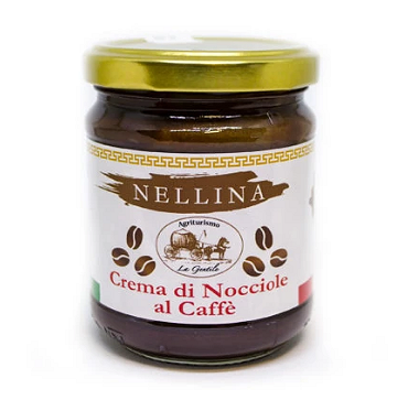 Nellina al caffè, crema di nocciole dei Monti Cimini
