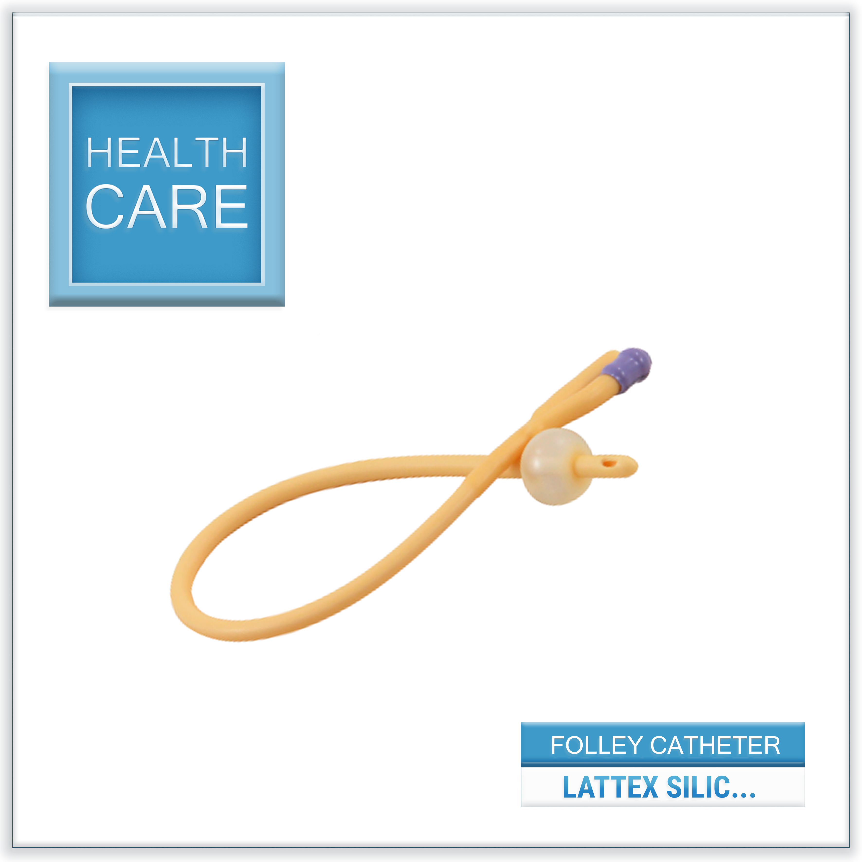 Foley Catheter - Latex siliconized