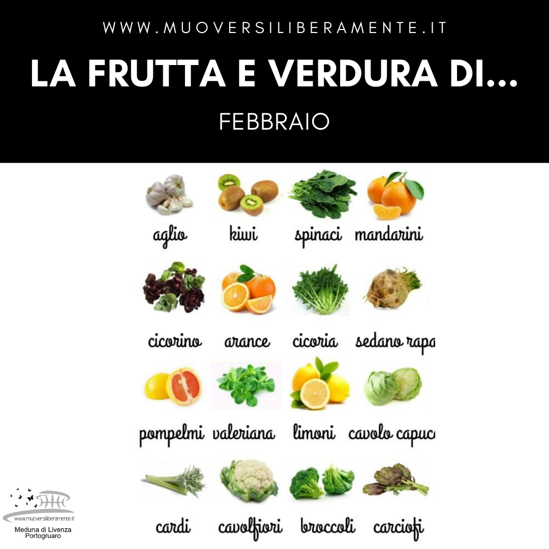 Frutta e verdura di febbraio