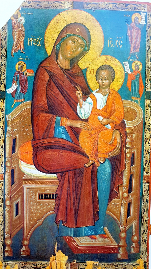 15 Vergine con i profeti fine XV-in XVI s Kremna Lemknajpg