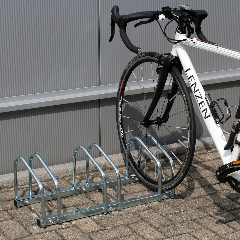 Portabiciclette da pavimento per biciclette portabiciclette per