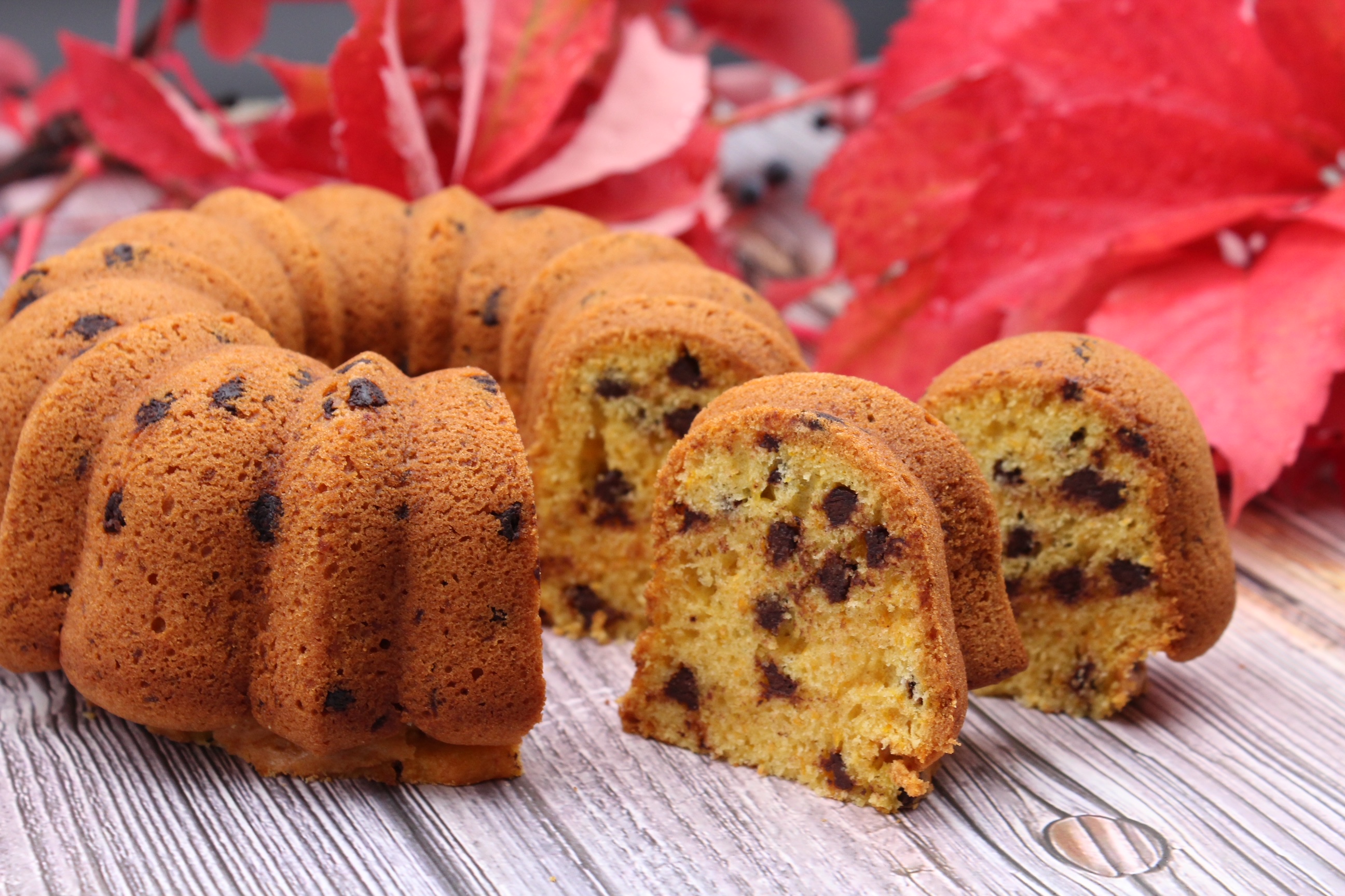 Bundt Cake Alla Zucca E Gocce Di Cioccolato