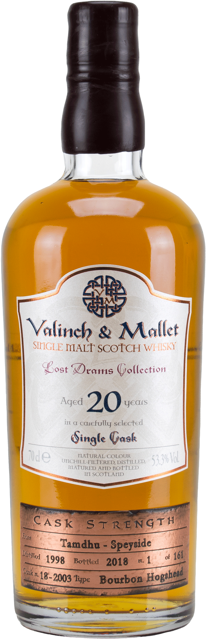 Valinch & Mallet Tamdhu 20 anni