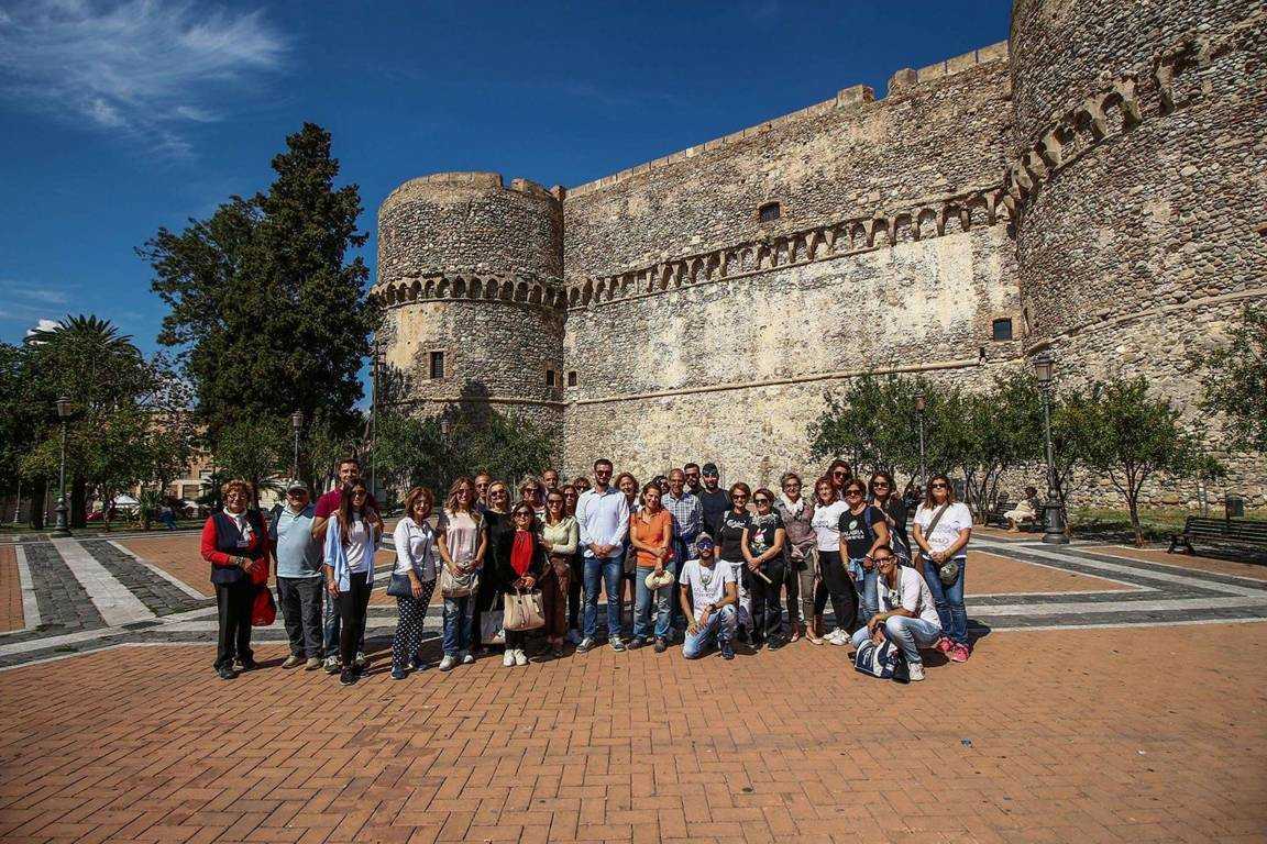 La conclusione dell'Archeotrekking al Castello Aragonese 