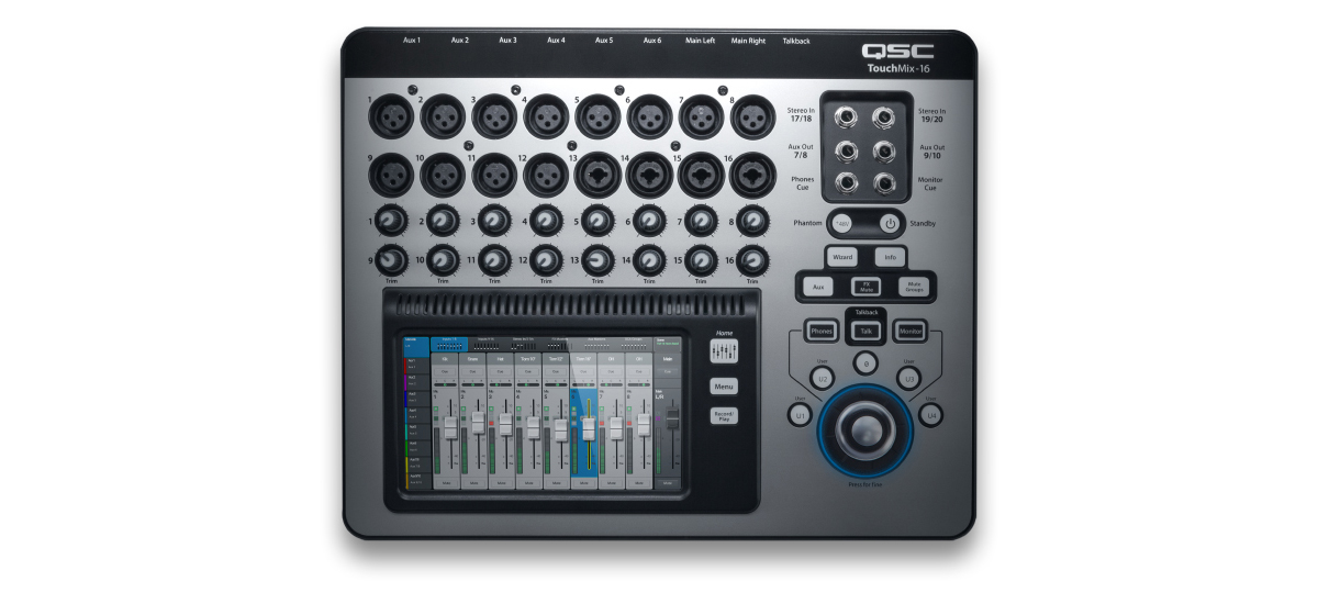 QSC TouchMix-16 Mixer Digitale 16 canali