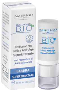 Stick Lip labbra anti-age superidratante Amerigo acido Ialuronico