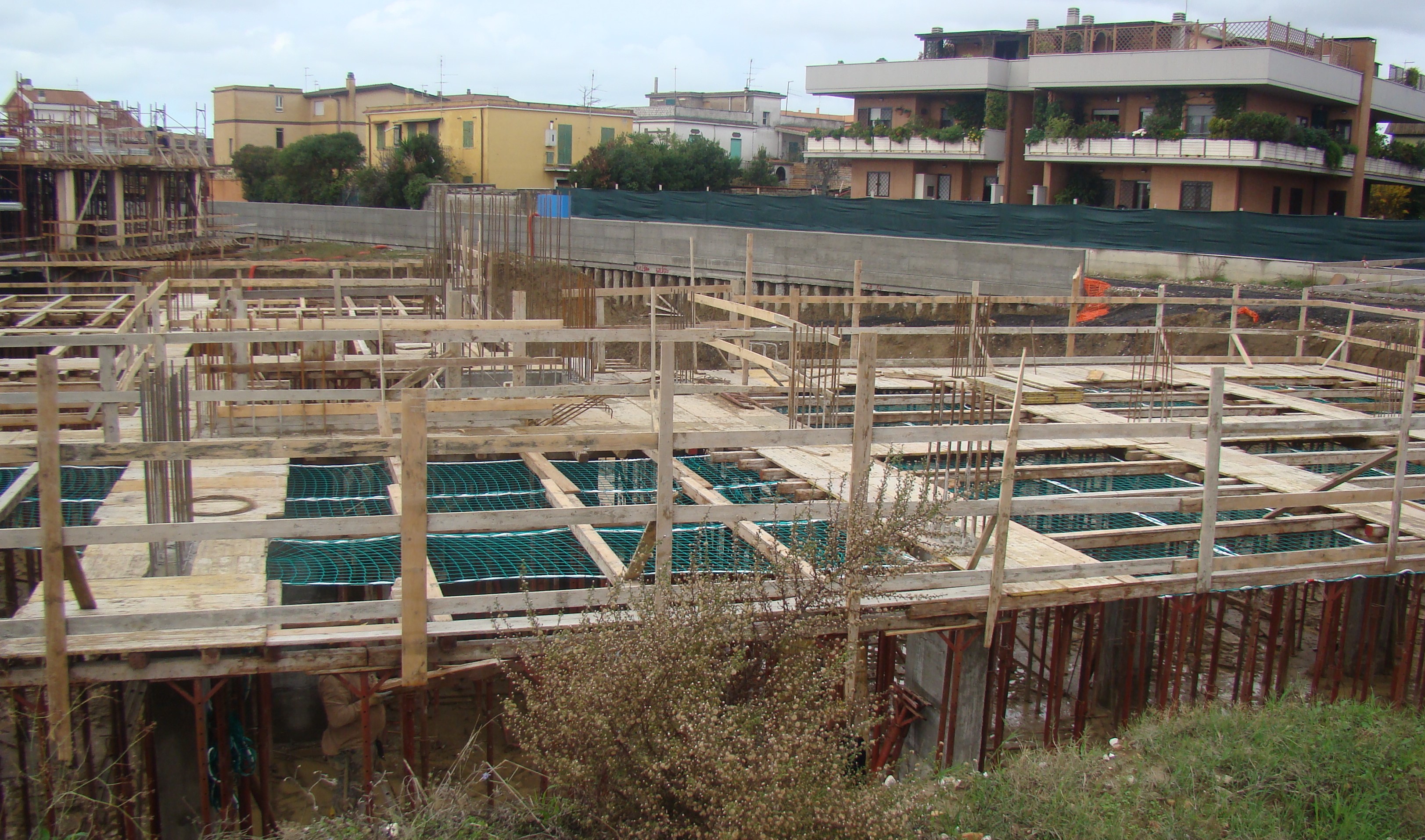 Rischio caduta dall'alto in cantiere