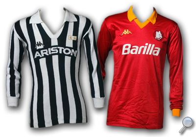 Maglie Juventus Roma 1985/86