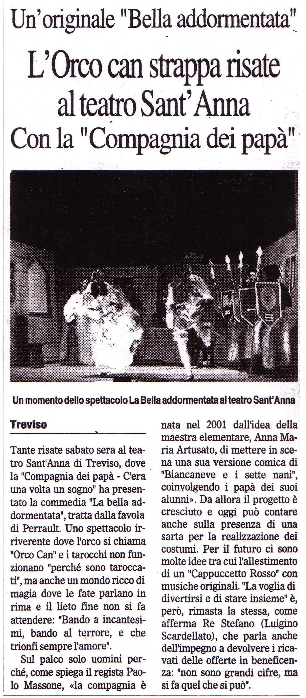 Gazzettino di Treviso 16/12/2003