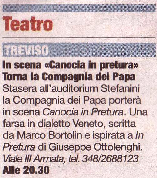 Corriere del Veneto 12/06/2010